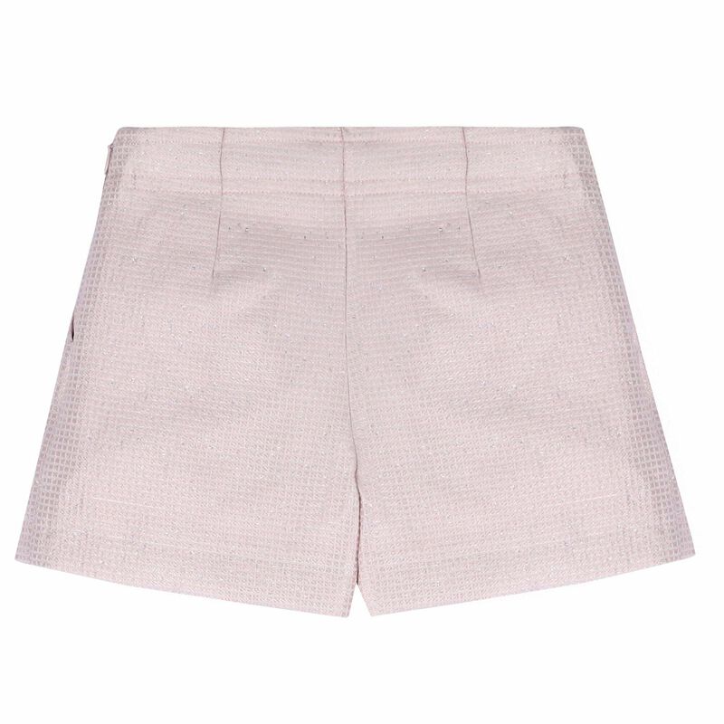 Girls Pink Shimmer Shorts, 1, hi-res image number null