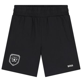 Boys Black Football World Cup 2026 Shorts