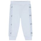 طقم بدلة أولاد  رياضية باللون الازرق  , 1, hi-res