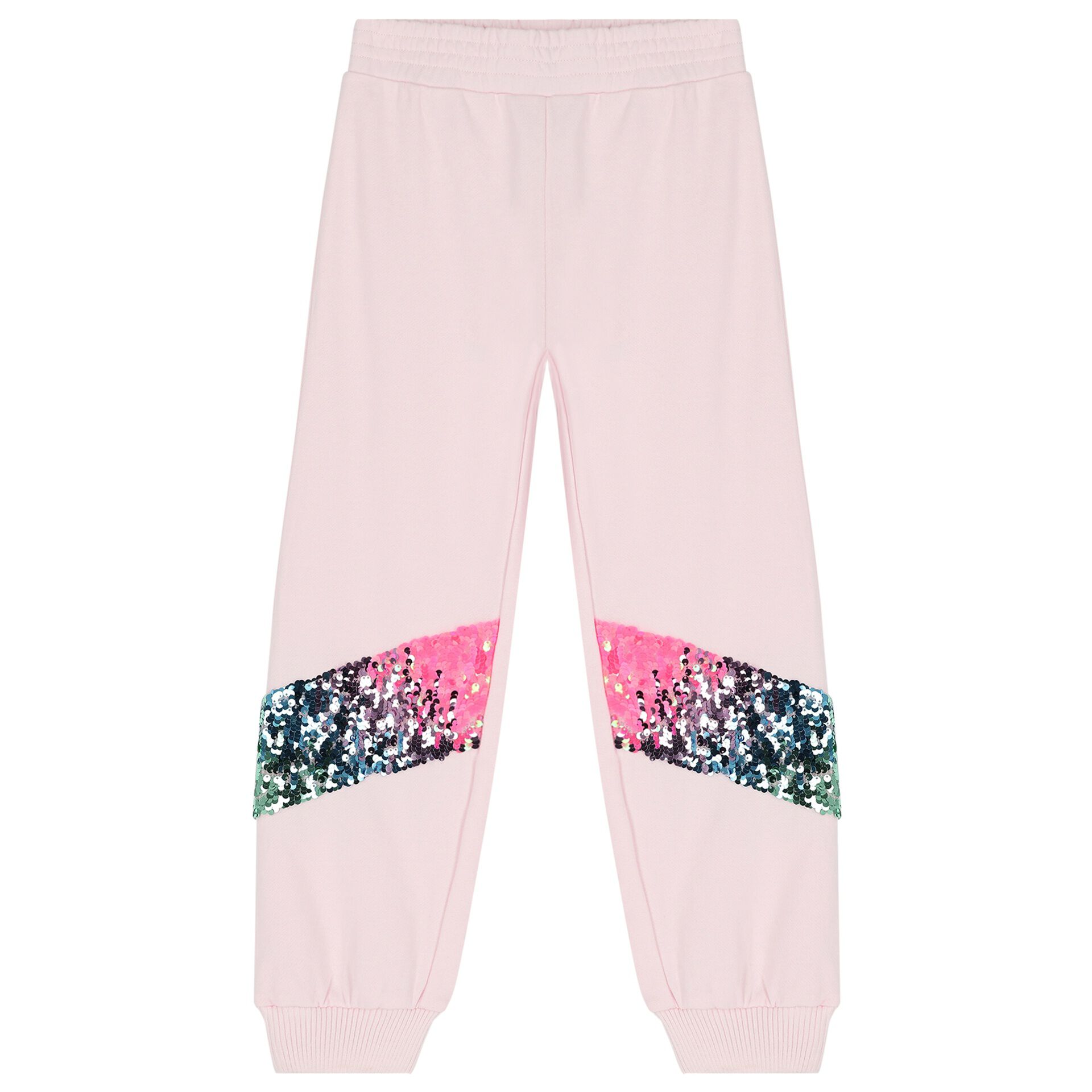 BILLIEBLUSH Girls Pink Sequins Joggers Junior Couture KSA