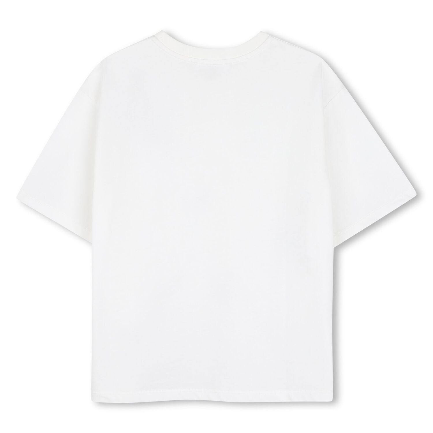 Girls Ivory Logo T-Shirt, 1, hi-res
