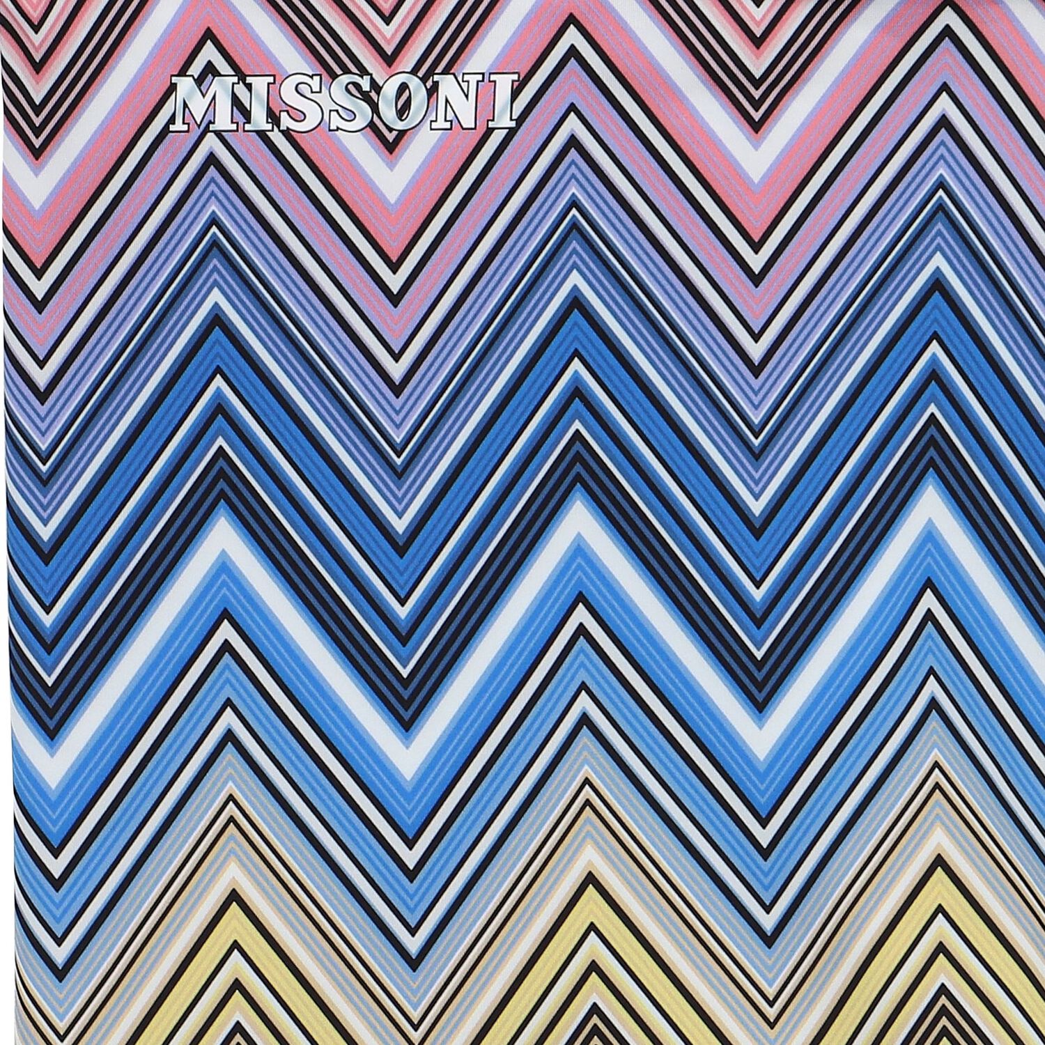 Girls Multi-Coloured Zigzag Beach Skirt, 2, hi-res