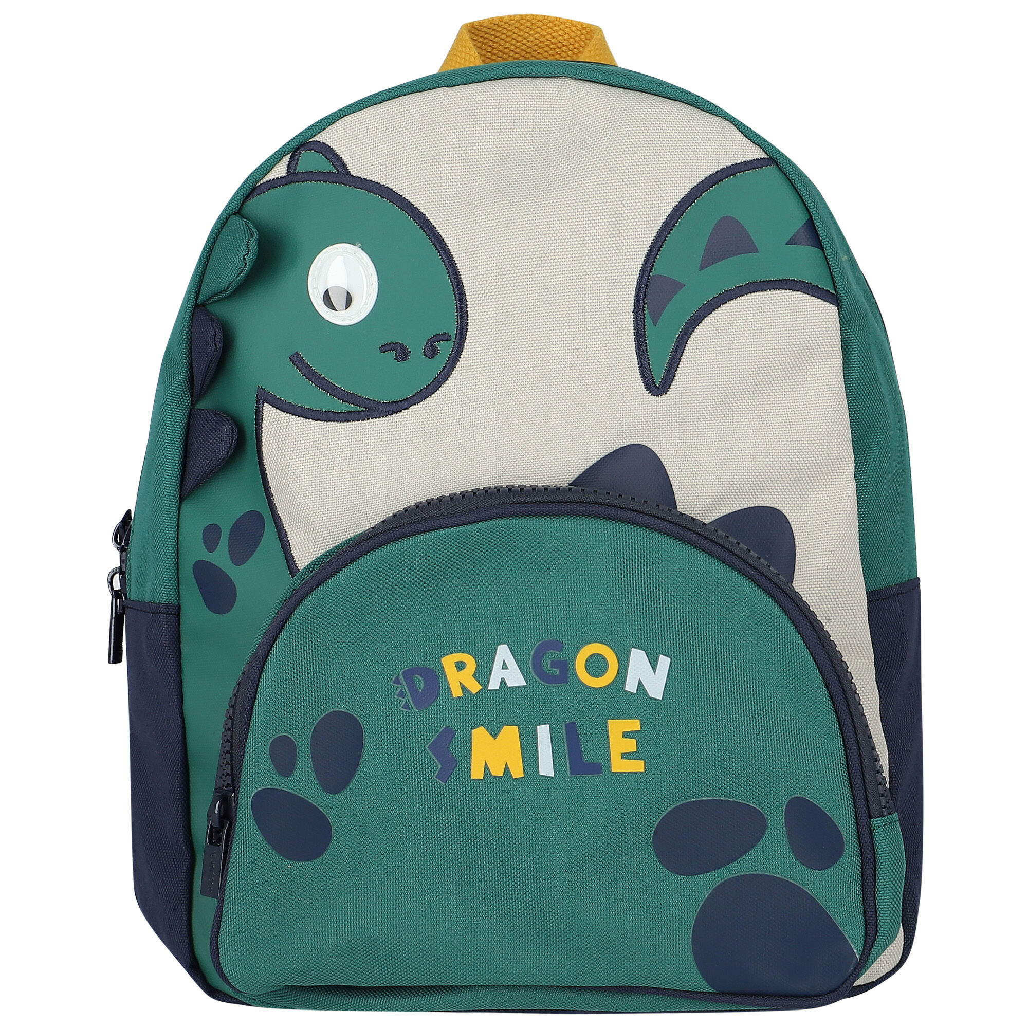 Boys green backpack discount