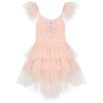 Girls Pink Tulle Dress