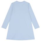 Girls Blue Swirl Dress, 1, hi-res