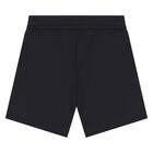 Younger Boys Ivory & Navy Blue Shorts Set, 1, hi-res