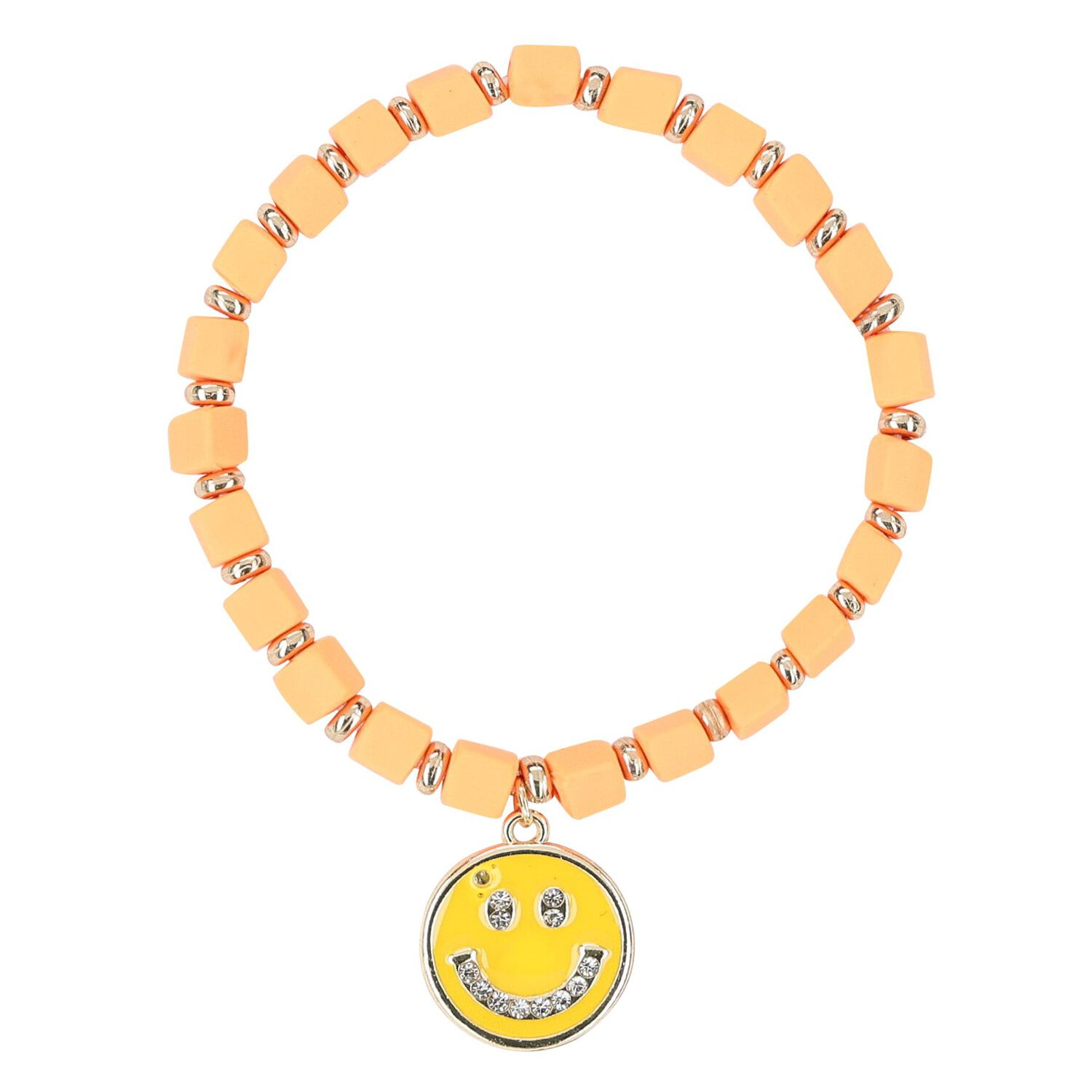 Girls Pink, Orange & Red Bracelets ( 5-Pack ), 1, hi-res