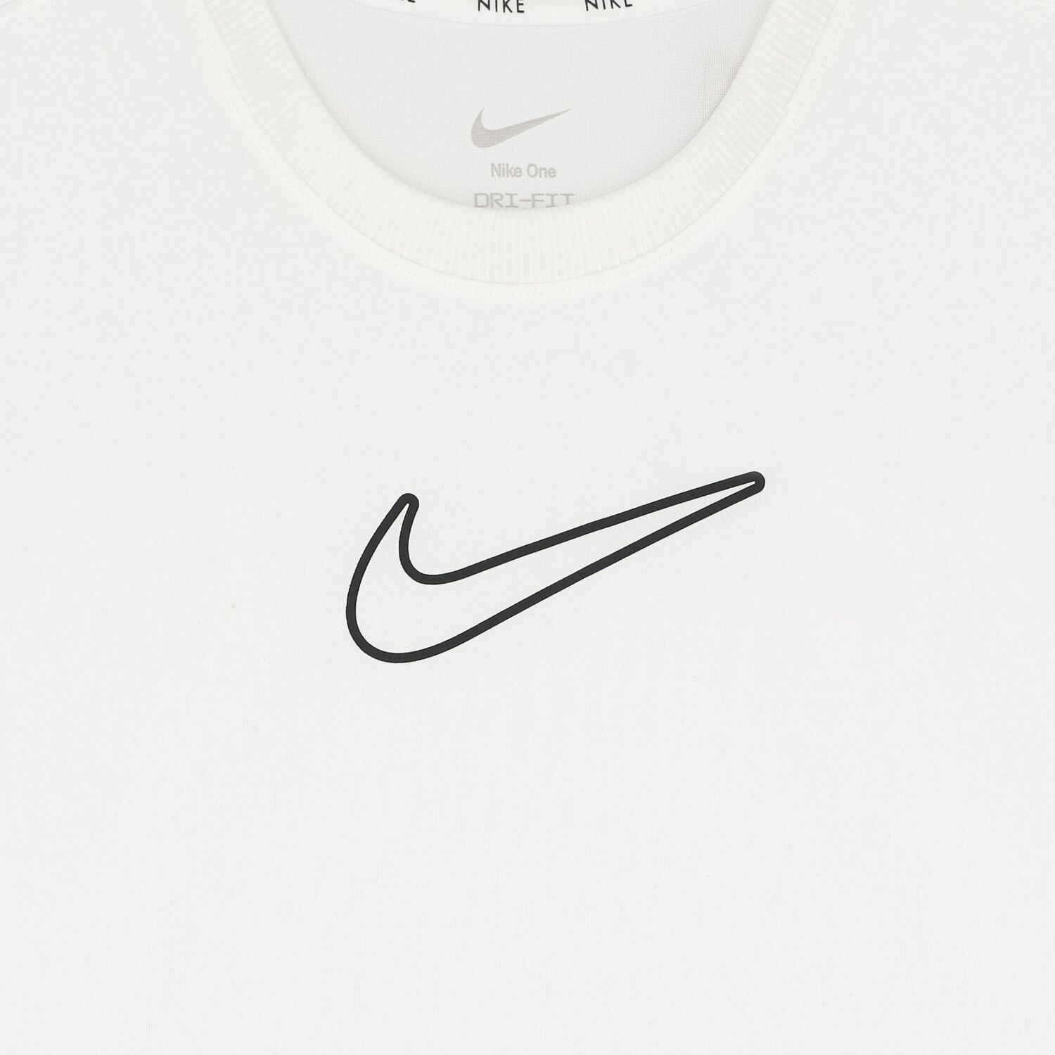 Girls White Logo T-Shirt, 2, hi-res