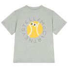 Boys Grey Logo T-Shirt, 1, hi-res
