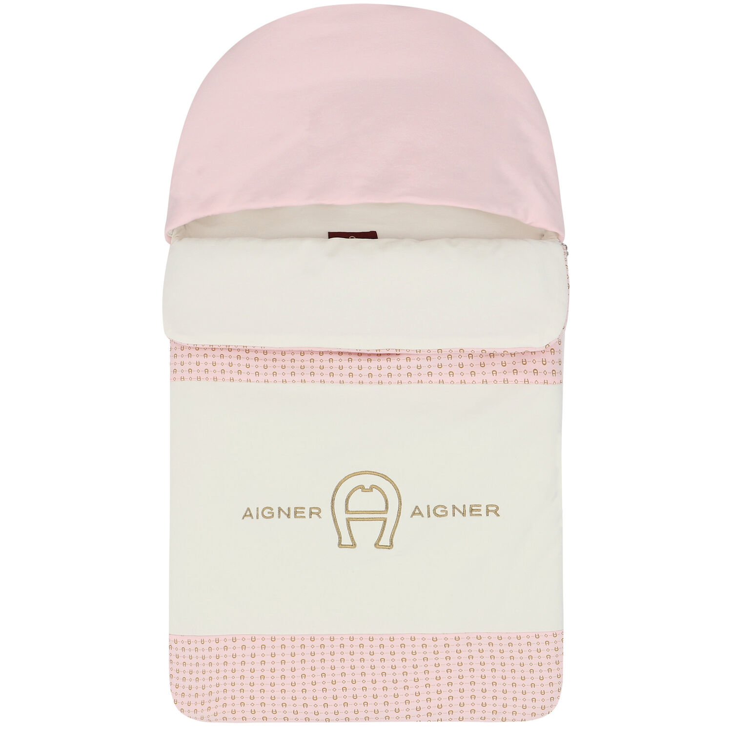 Pink, Ivory & Gold Logo Baby Nest, 3, hi-res image number null
