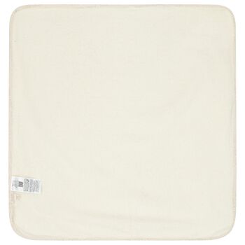 Beige Logo Baby Hooded Towel