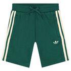 Boys Green Logo Shorts Set, 1, hi-res
