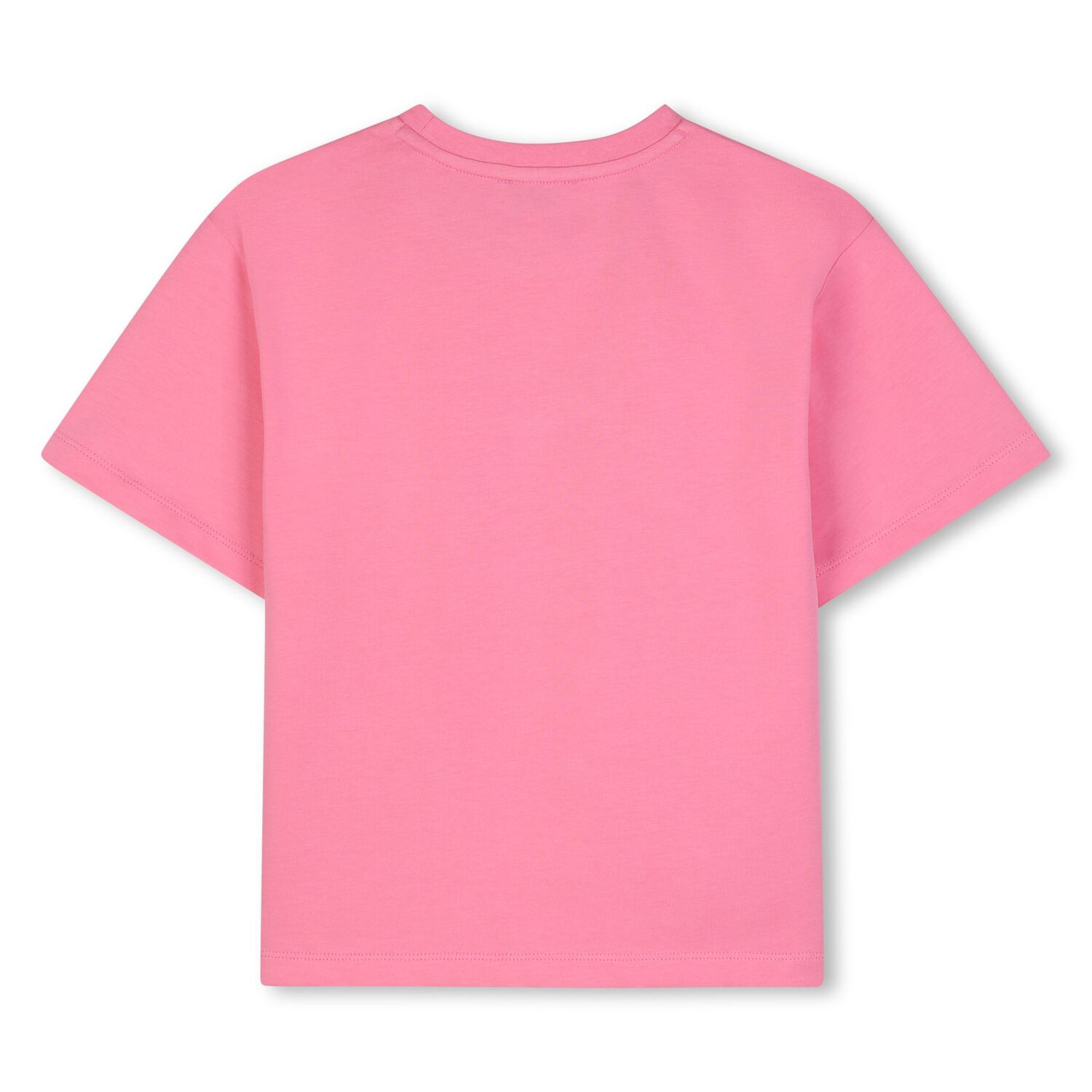Girls Pink Tiger Logo T-Shirt, 1, hi-res
