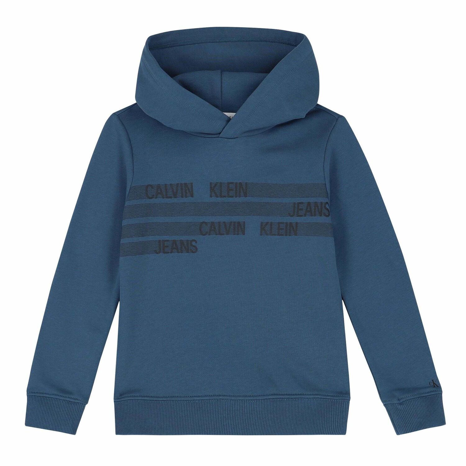 Boys Blue Logo Hooded Top, 2, hi-res image number null