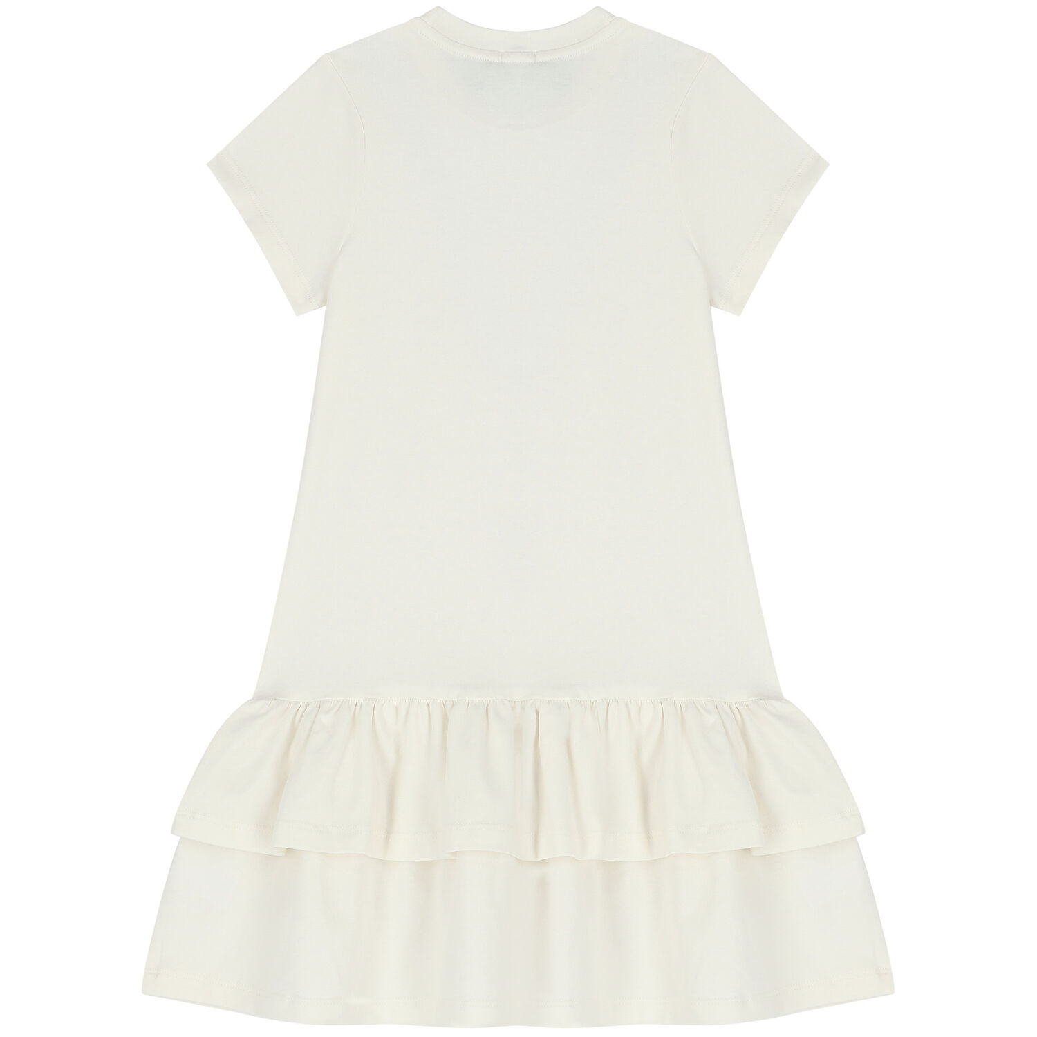 Girls Ivory Logo Bag Dress, 1, hi-res image number null