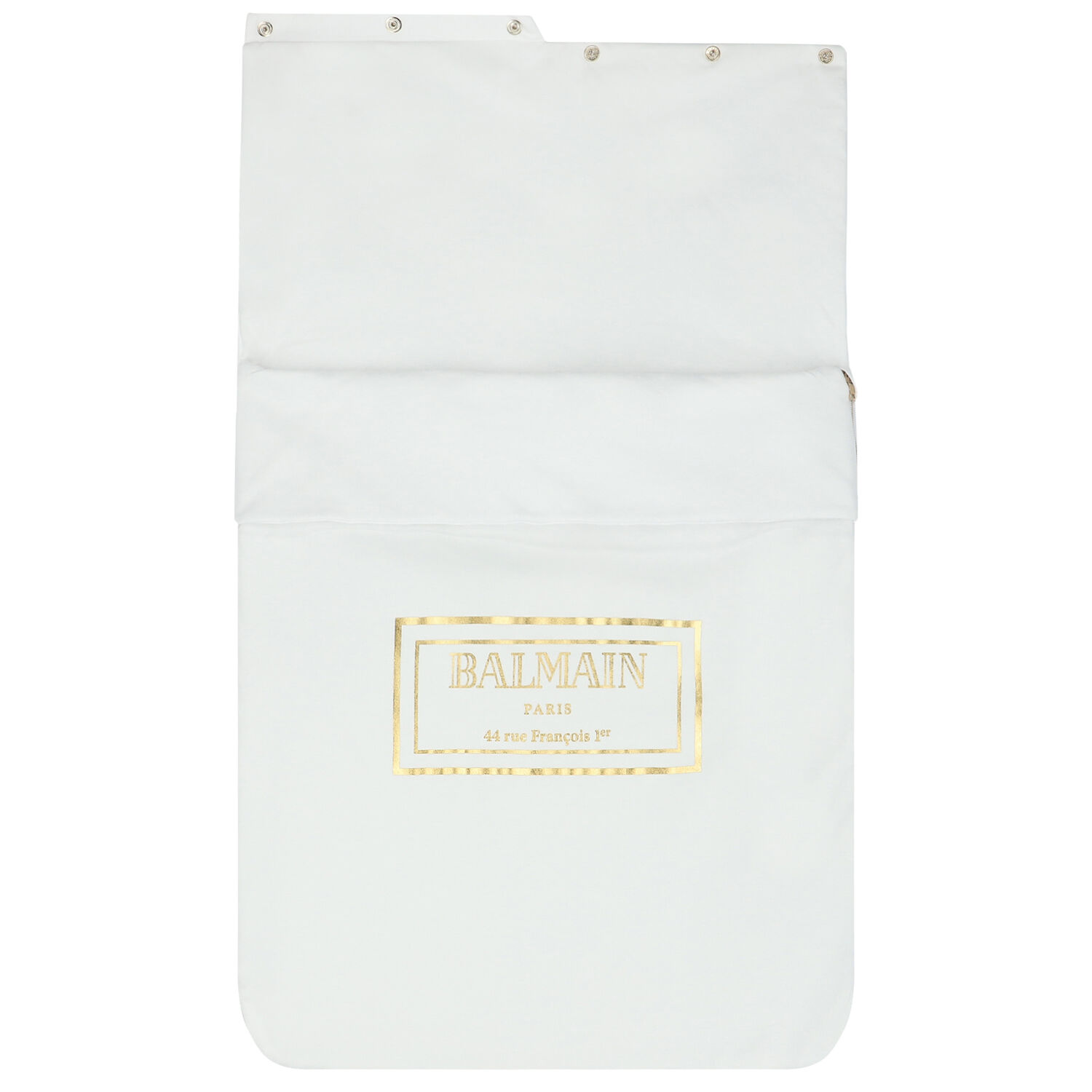 White & Gold Logo Baby Nest, 1, hi-res image number null