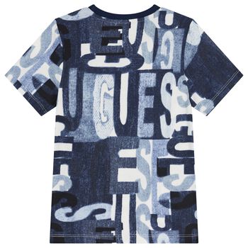 Boys Blue Logo T-Shirt