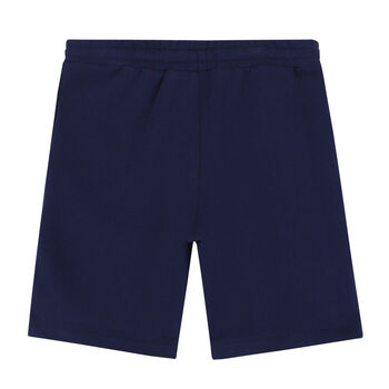 Boys Navy Logo Shorts