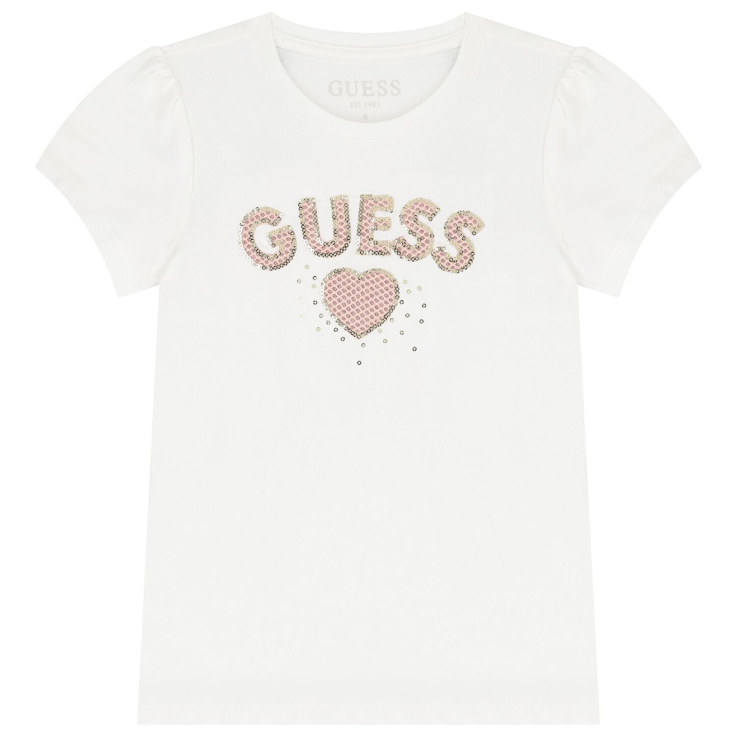 طقم تنورة بنات باللون الأبيض و الوردى, 1, hi-res