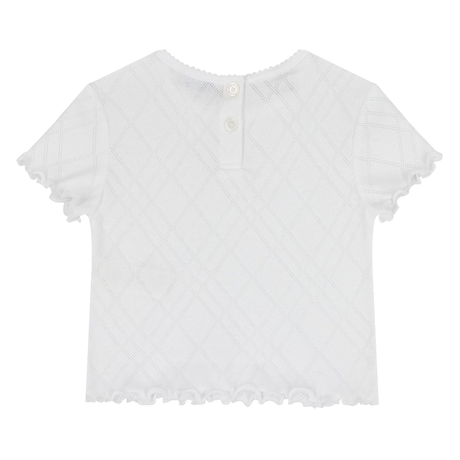 Younger Girls White Thomas Bear T-Shirt, 1, hi-res image number null