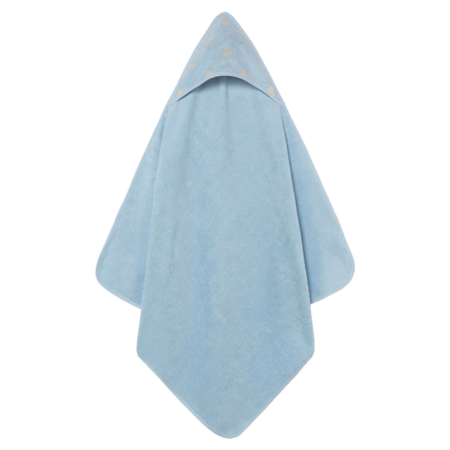 Baby Blue Hooded Towel, 1, hi-res