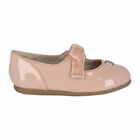 Younger Girls Pink Logo Ballerina Shoes, 1, hi-res
