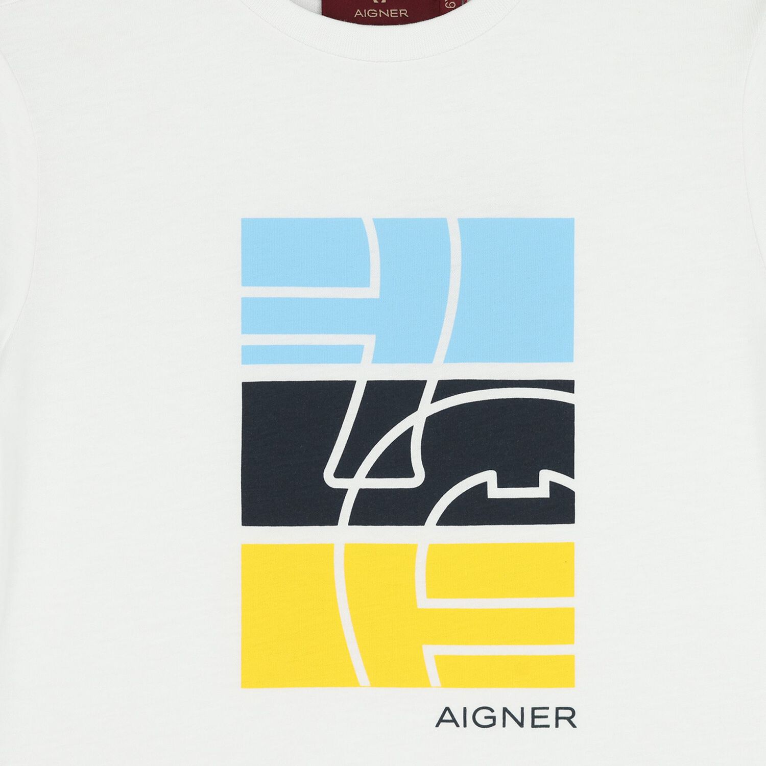 Boys White Logo T-Shirt, 1, hi-res