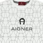 Boys White Logo T-Shirt, 1, hi-res