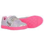 Girls Multi-Coloured Logo Trainers, 1, hi-res