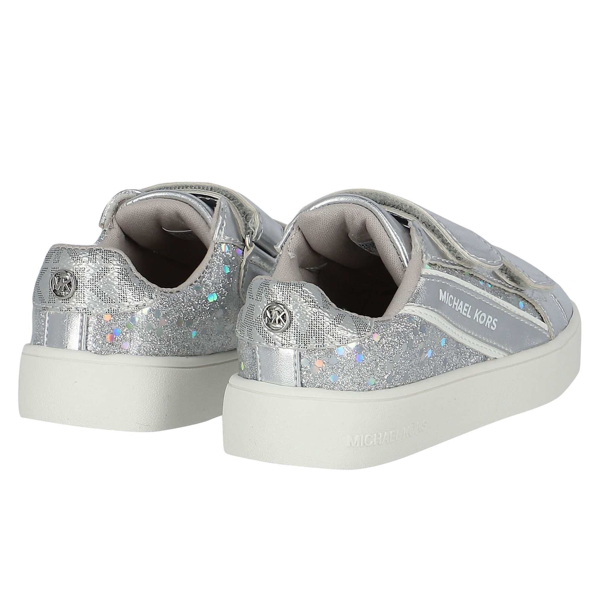 Michael kors silver trainers discount