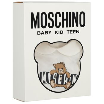 رومبير اطفال بشعار تيدى بير باللون الابيض 