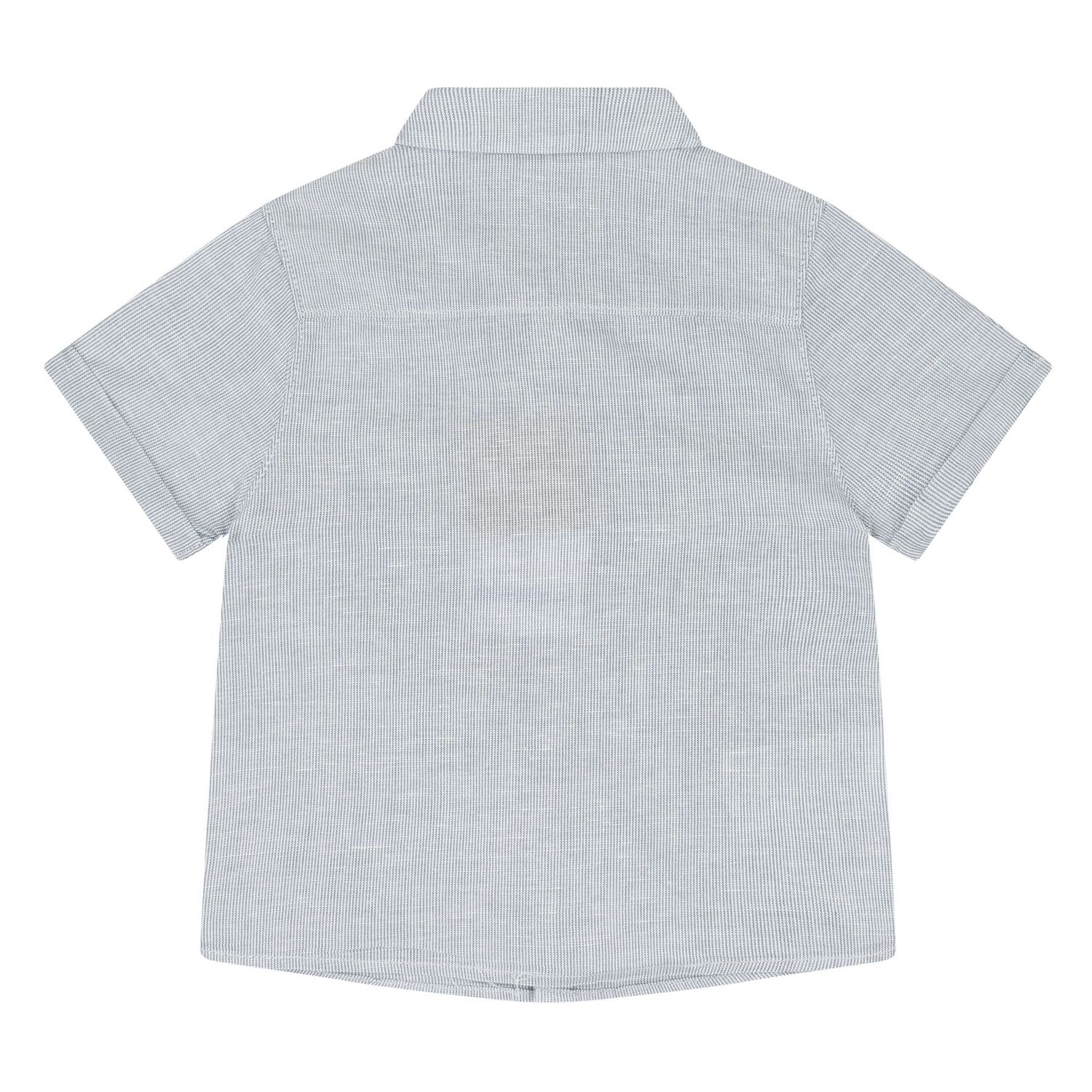 Younger Boys Blue & Ivory Shorts Set, 2, hi-res