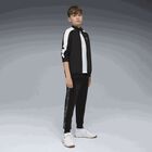 Boys Black Logo Joggers, 1, hi-res