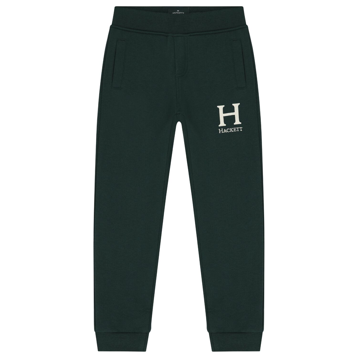 Boys Green Logo Joggers, 1, hi-res