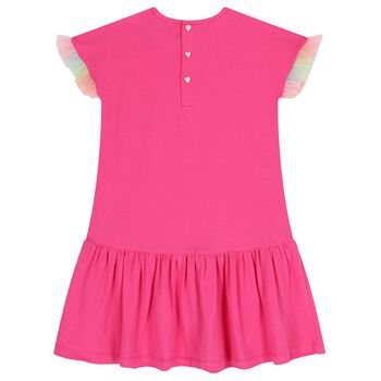 Girls Pink Camera Dress