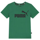 تيشيرت بالشعار باللون الأخضر للأولاد, 1, hi-res