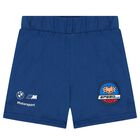 Boys Blue Logo Shorts Set, 2, hi-res