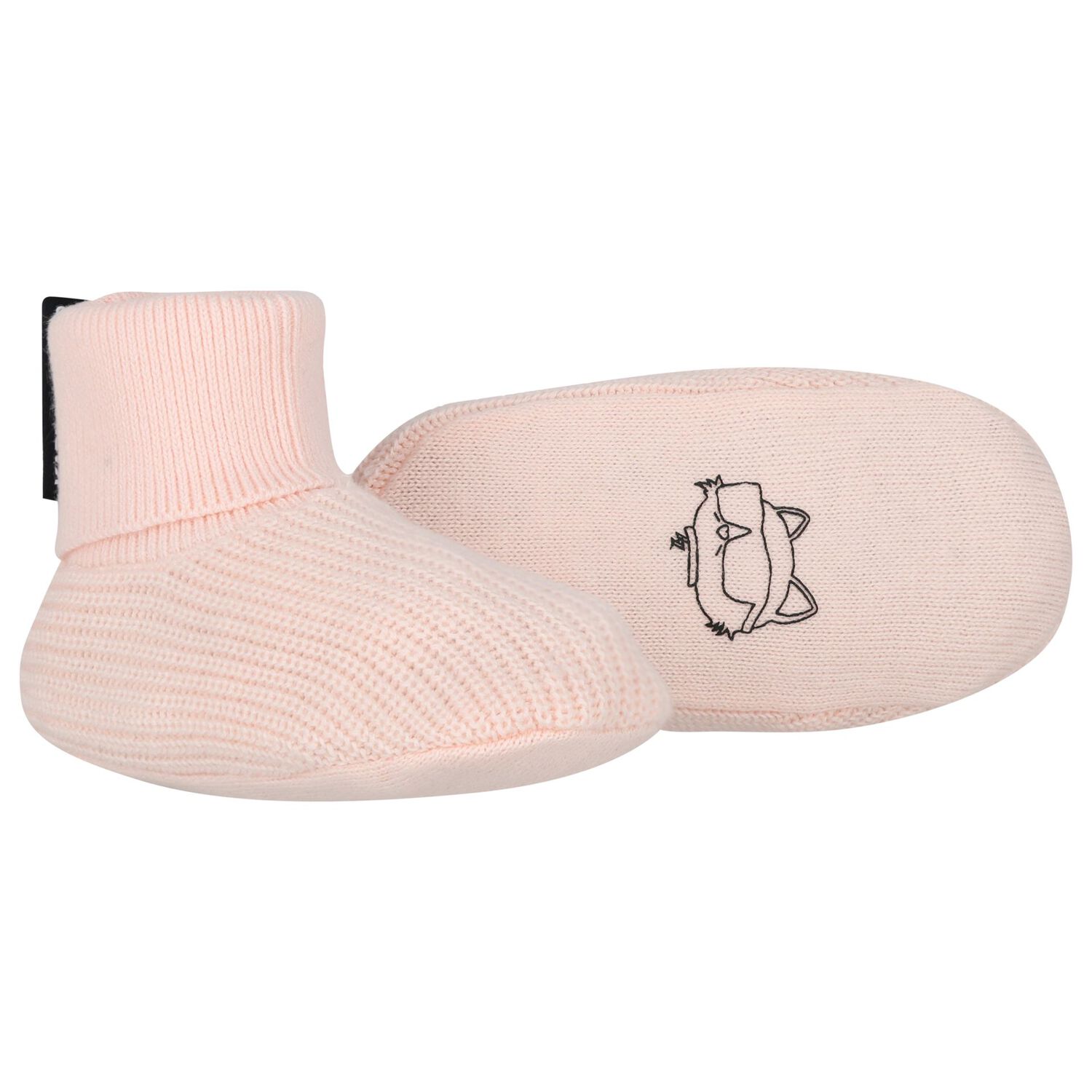 Baby Girls Pink Hat & Bootie Choupette Gift Set, 1, hi-res