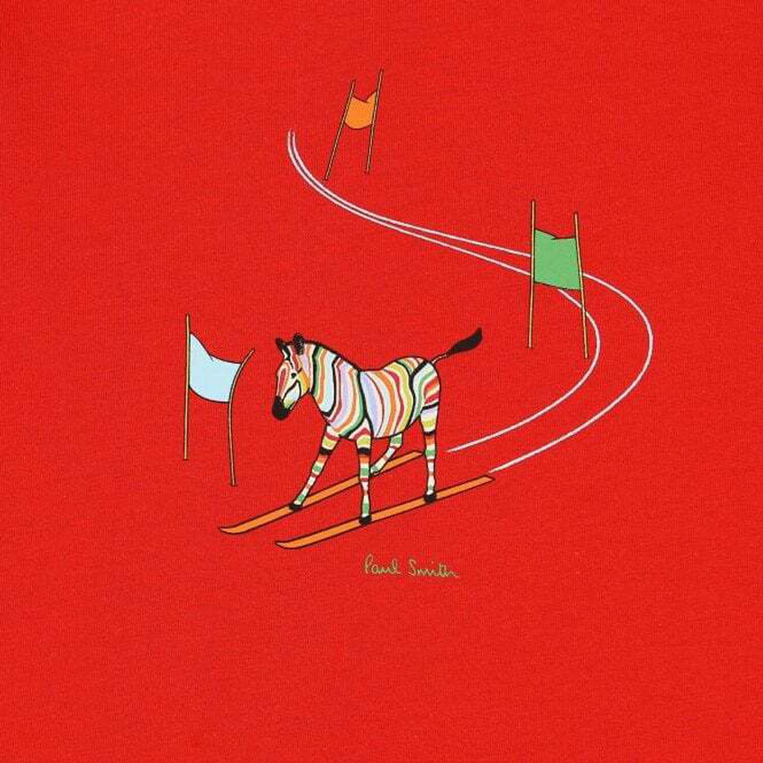 Boys Red Logo Top, 1, hi-res