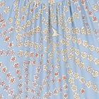 Girls Blue Star Tiered Dress, 1, hi-res