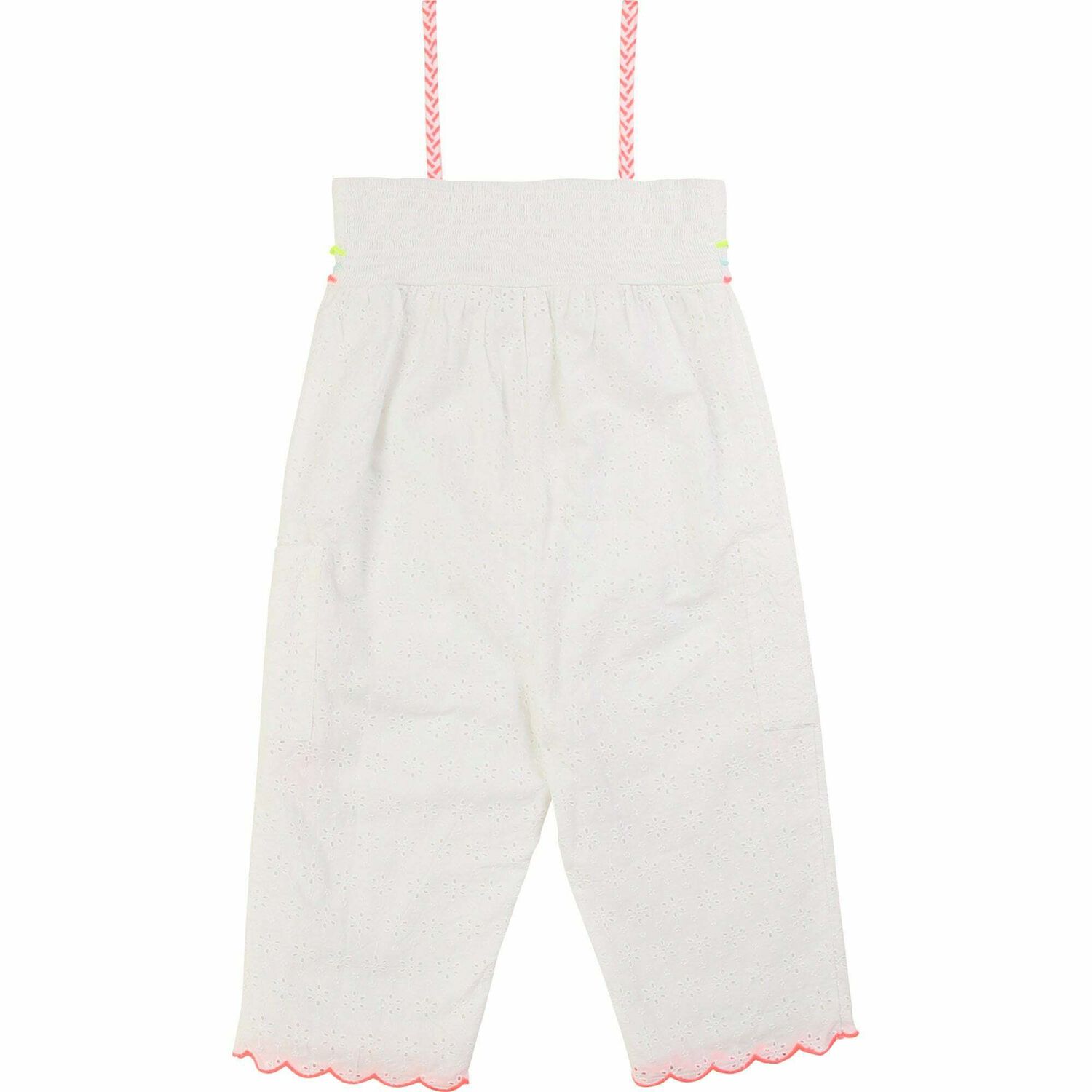 Girls White Jumpsuit, 1, hi-res image number null