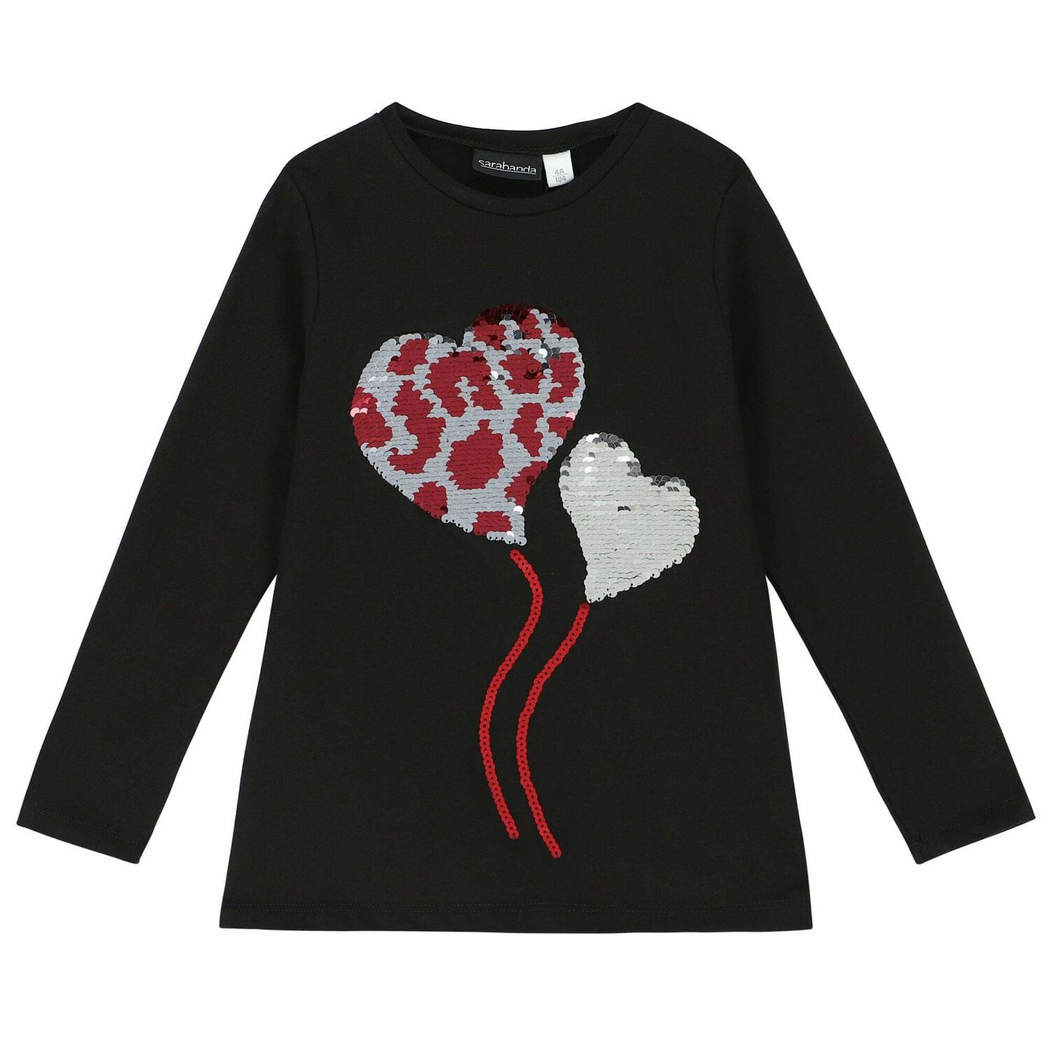 Girls Black & Red Leggings Set, 1, hi-res