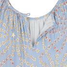 Girls Blue Star Tiered Dress, 1, hi-res