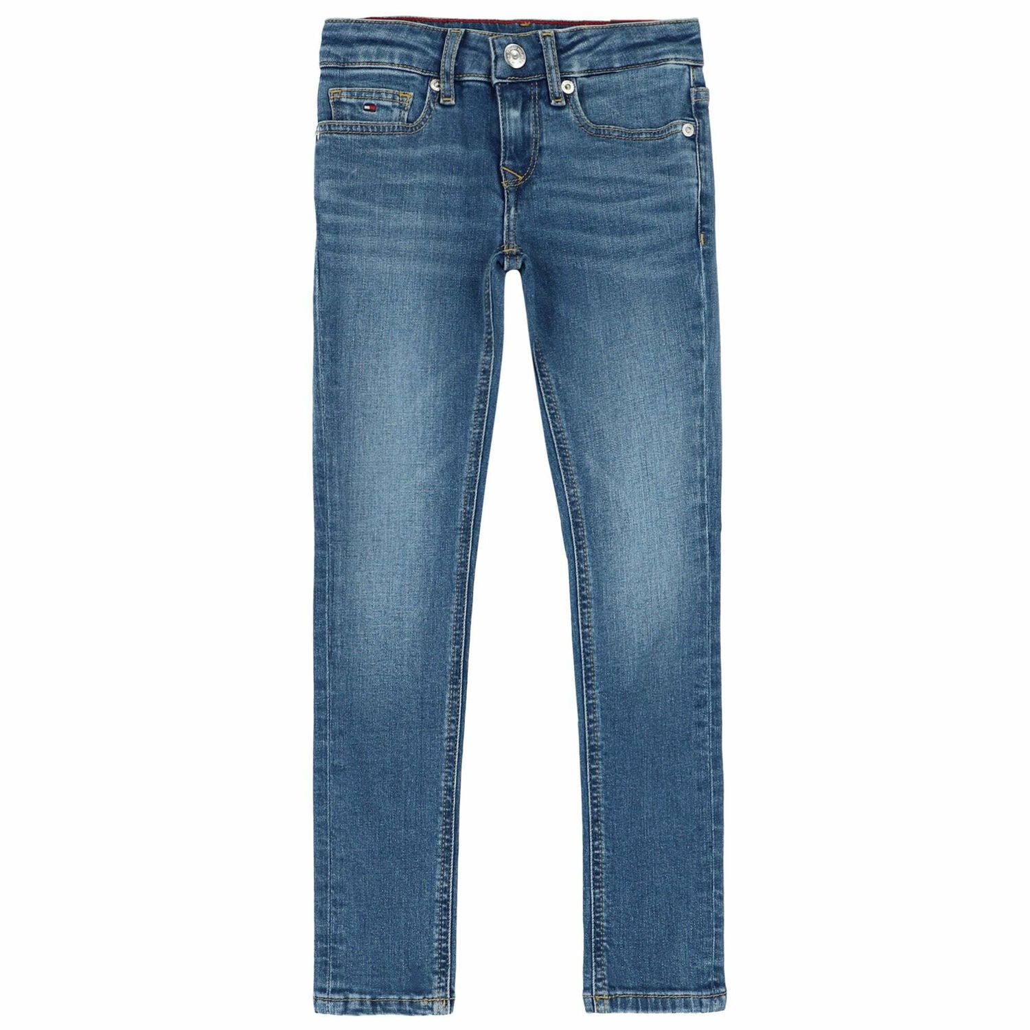 Girls Mid Blue Nora Jeans, 2, hi-res image number null