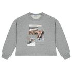 طقم بنات ليغنز  باللون الرمادي و الأسود, 1, hi-res