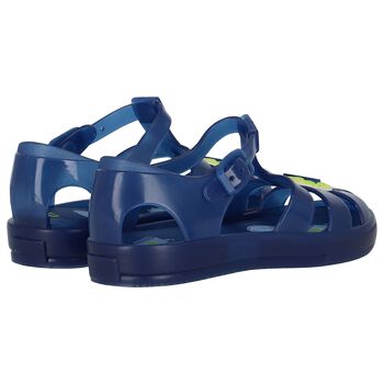 Navy Blue Jelly Sandals