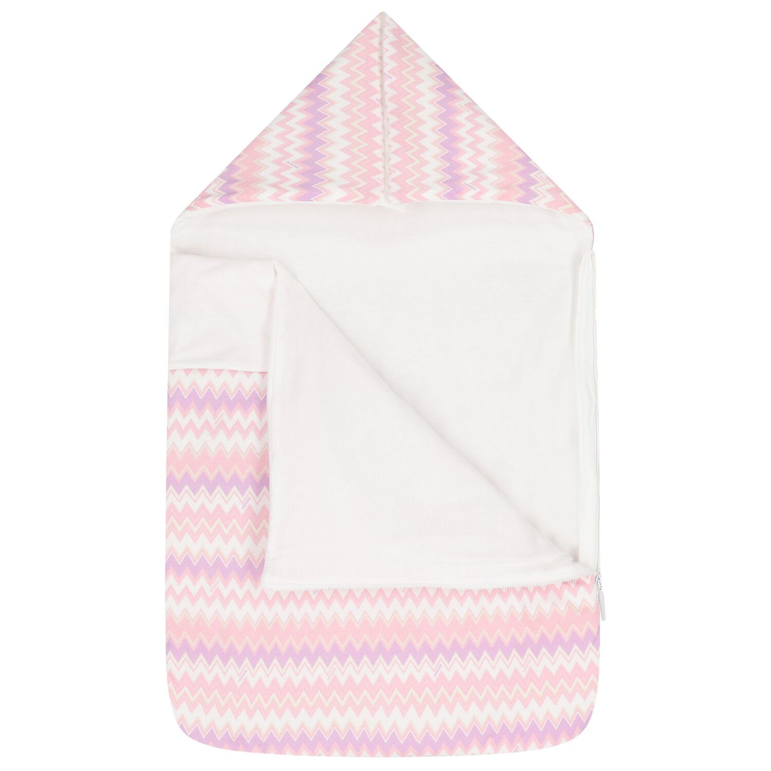 Baby Girls Multi-Coloured Zig Zag Logo Nest, 1, hi-res