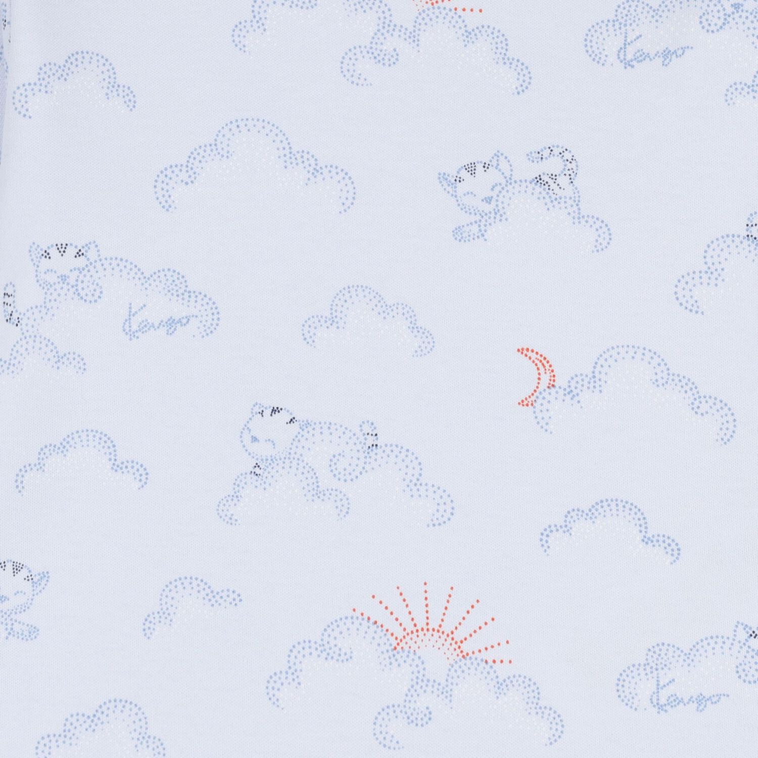 Younger Boys Blue Clouds Trousers Set, 1, hi-res