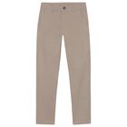 Boys Green Trousers, 3, hi-res