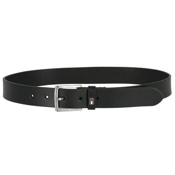 Boys Black Logo Belt